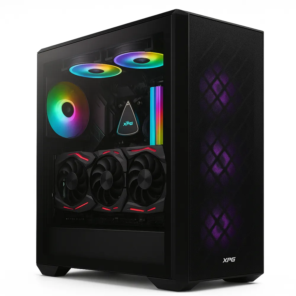 ForIT Sistem Desktop ForIT Nexus V, Intel Core i7 14700KF 3.4GHz, 32GB DDR5 6000MHz, SSD 2TB, GeForce RTX 5070 12 GB