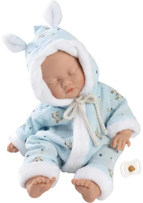 Papusa Llorens Baby boy soft 31 cm