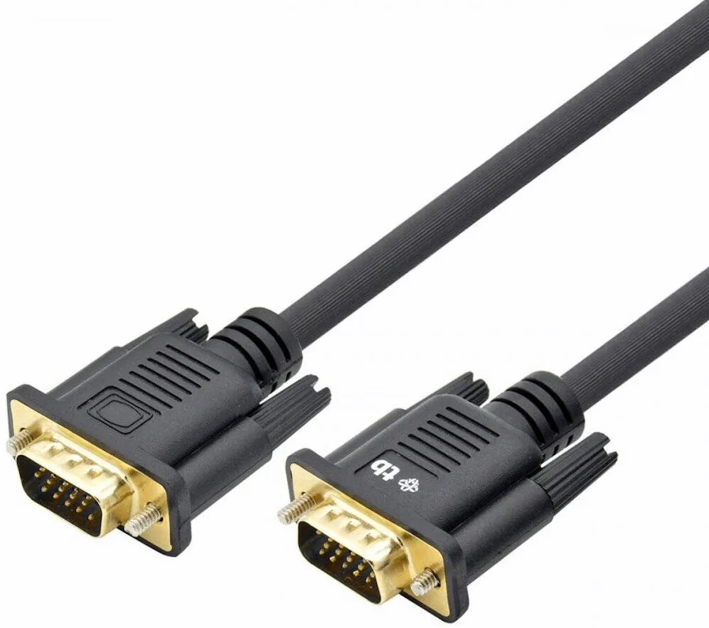 TB Cable VGA 15M -15M 10 m. gilded