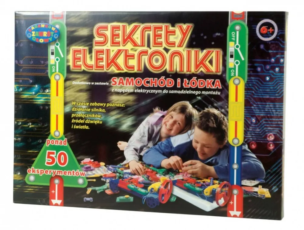 Jucarie Educativa Dromader Electronics, Car and Boat Secrets