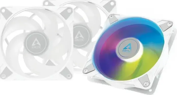 ARCTIC P12 Pro A-RGB, kit 3 ventilatoare 120 mm PWM, 600 - 3000 rpm, Alb