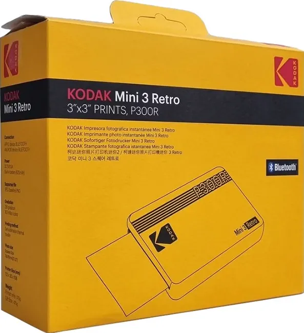 KODAK Imprimanta Mini 3 Retro Kodak