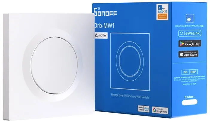 Sonoff Comutator de perete inteligent MINIR4M-E Matter.