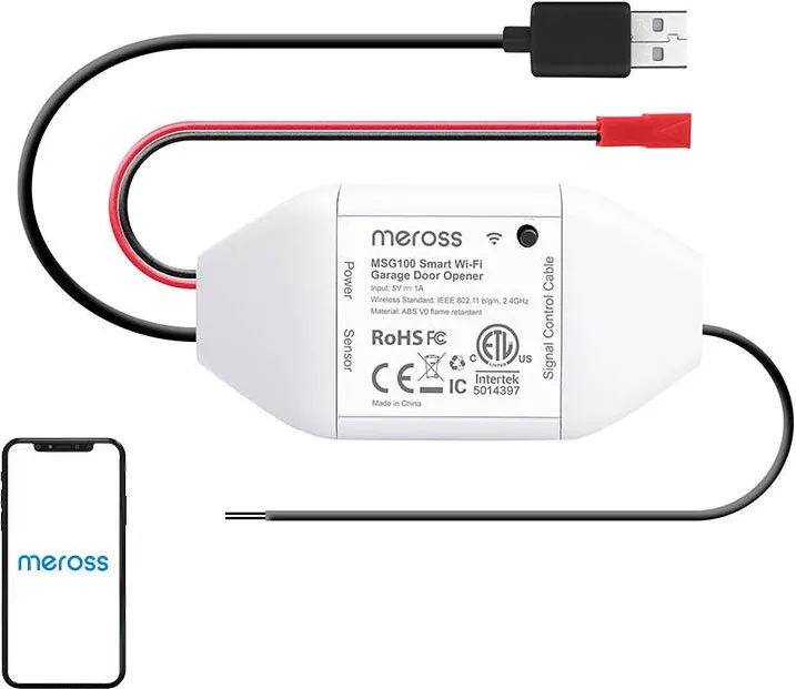 Meross MSG100HK comutator inteligent pentru usa garajului (HomeKit)