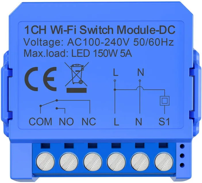Avatto WSM16-DC32V-1 WiFi Switch 1CH Dry Contact