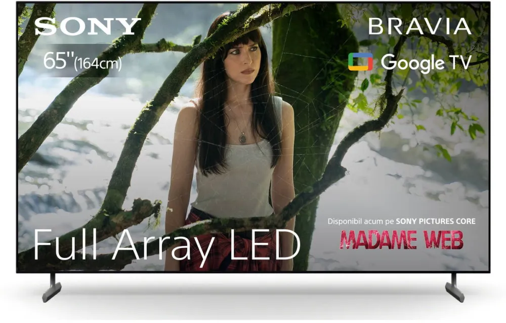 Televizor Sony BRAVIA LED 75X85L, 189 cm, Smart Google TV, 4K Ultra HD, 100Hz, Clasa F
