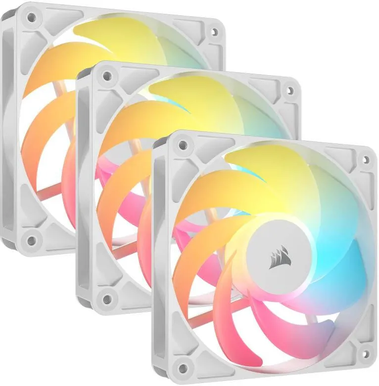 Ventilatoare Corsair RS120-R ARGB 3x120mm WHITE