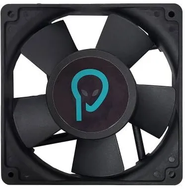 Spacer Ventilator rack SPFC-CW-1F-02, 120 mm, Black