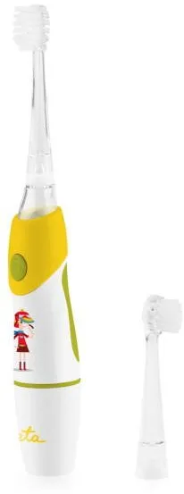 Periuta Electrica ETA SONETIC Children's sonic, Timer, Yellow/White