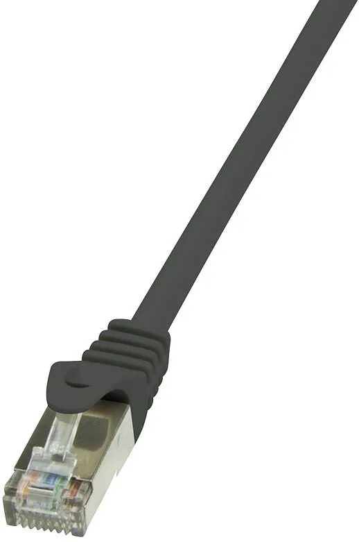 Cablu Logilink LOGILINK - Cablu Patchcord CAT5e F/UTP 0,25m negru