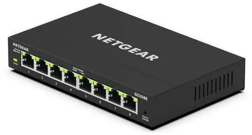 Switch Netgear 8 Poort ProSafe GS308Ev4 1Gbps