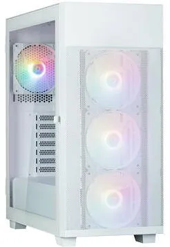 Carcasa PC Zalman S5 NEO White ATX Mid Tower FRGB Fan x4