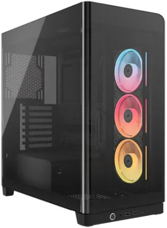 Carcasa PC Corsair FRAME 4500X LXR RGB Black Mid Tower ATX