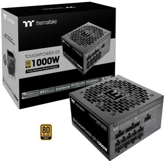 Sursa PC Thermaltake Toughpower GT 1000W Gold Black