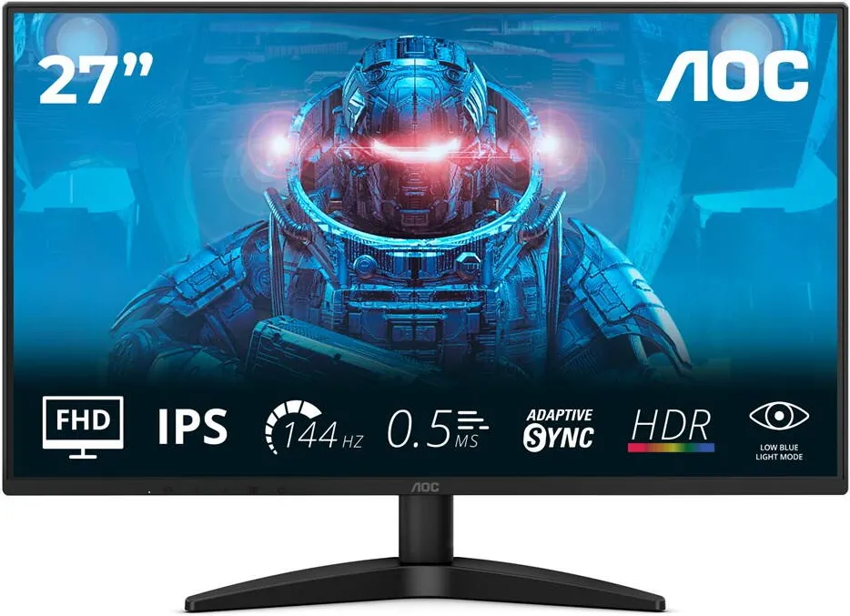 Monitor AOC 27B36X 68.6 cm (27") 1920 x 1080 pixels Full HD LED Black