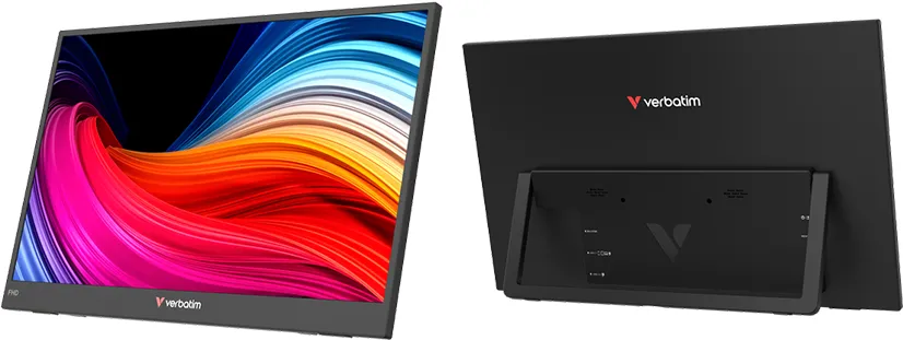Monitor VERBATIM portabil 15.6" LightFHD 1920x1080, IPS,USB-C,mini HDMI,carcasa plastic
