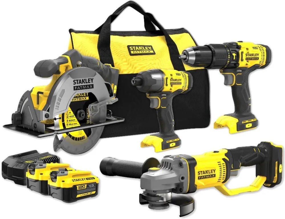 STANLEY Set of 4 Fatmax SFMCK469M2 tools by STANLEY