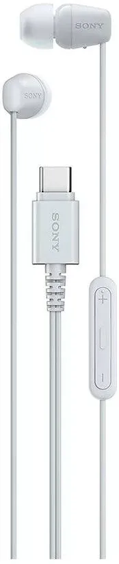 Casti In-Ear Sony Sony IER‑EX15C USB‑C Wired Earbuds with Mic, White