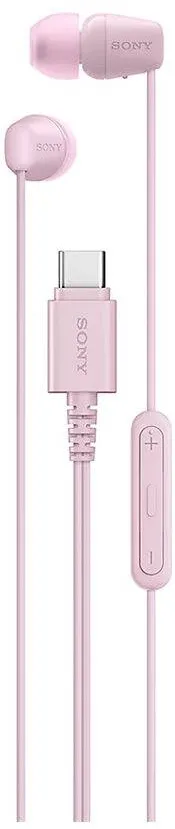 Casti In-Ear Sony Sony IER‑EX15C USB‑C Wired Earbuds with Mic, Pink