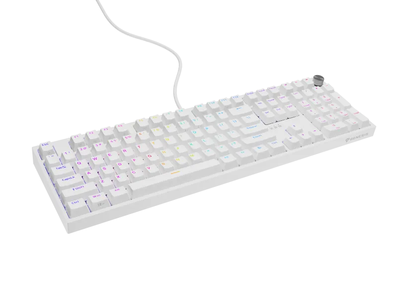 Tastatura Genesis Tastatura Genesis Thor 404 GYP alb