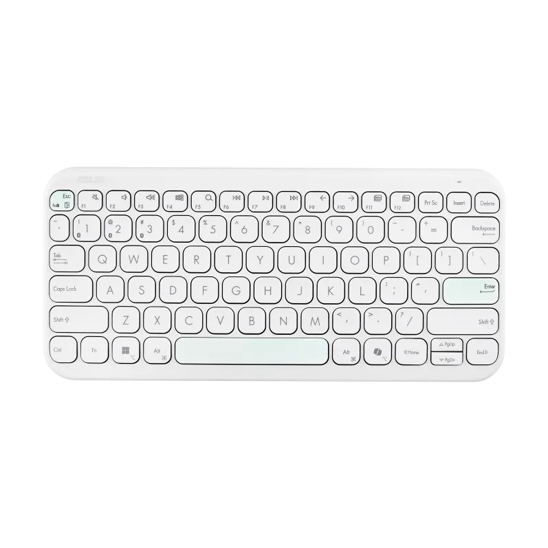 Tastatura Asus TASTATURA KW100 BT Marshmallow WH