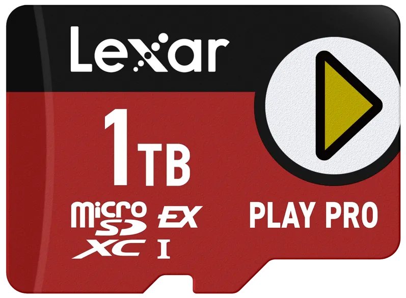Card de Memorie Lexar microSDXC Express PLAY Pro Express 7.1, R900/W600 C10 U3 UHS-I (V30) 1TB