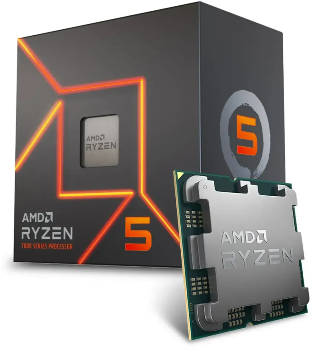 Procesor AMD AMD Ryzen 5 7400 4,7 GHz (Raphael) AM5 -boxed, mit Kühler