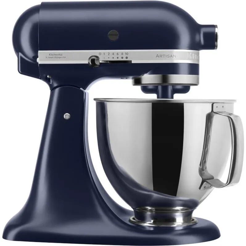 KITCHENAID Mixer cu bol Artisan 5KSM175PSEIB, 300 W, Ink Blue, 4.8L