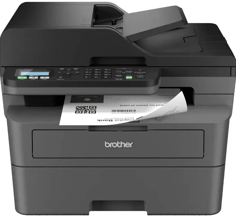 Imprimanta multifunctionala Brother MFC-L2802DW, Laser, Monocrom, Format A4, Duplex, Retea, Wi-Fi, Fax