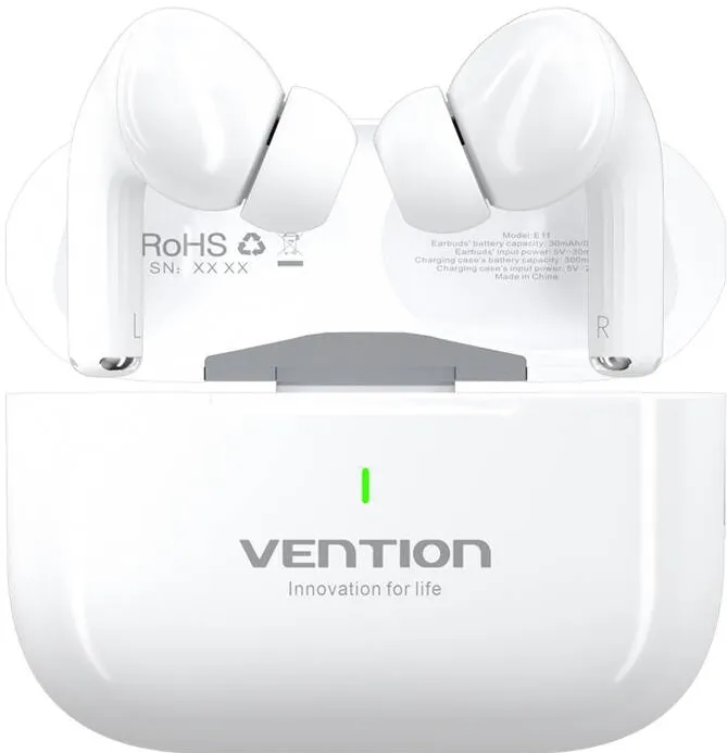 Casti Vention TWS Earbuds Echo Lite E11 (white)
