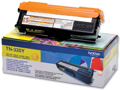 Toner imprimanta Brother TN-320Y Yellow