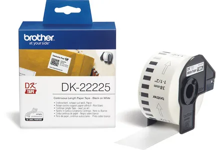 Brother DK22225 Banda continua de hartie 38 mm x 30, 48 m