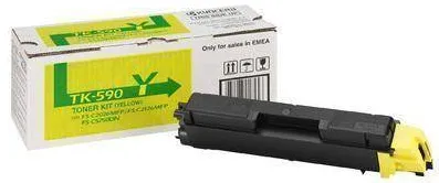 Toner imprimanta KYOCERA YELLOW TK-590Y 5K ORIGINAL FS-C2016MFP