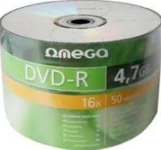 OMEGA DVD-R 4.7GB 16X Shrink 50