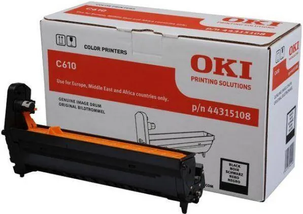 Drum OKI Drum OKI negru EP-CART-C610 cod 44315108; compatibil cu C610/C610DM, capacitate 20k pag