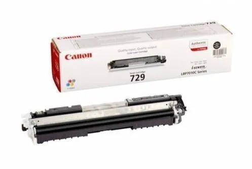 Toner imprimanta Canon BLACK CRG-729BK 1,2K ORIGINAL CANON LBP 7018C