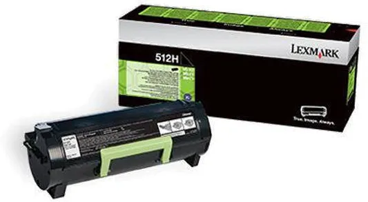 Toner imprimanta Lexmark 512H Black