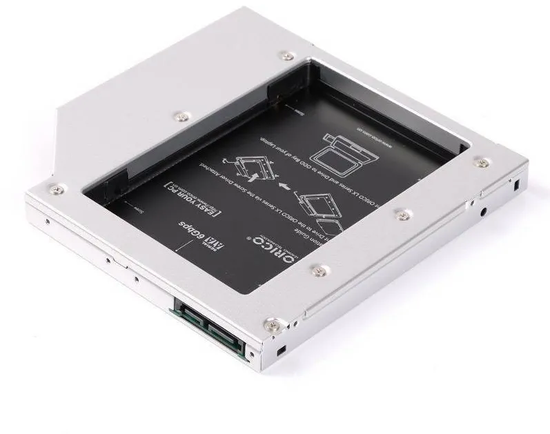 Accesoriu Laptop Orico Adaptor HDD Caddy Orico HDD/SSD L127SS, pentru unitati optice de tipul 12.7 mm