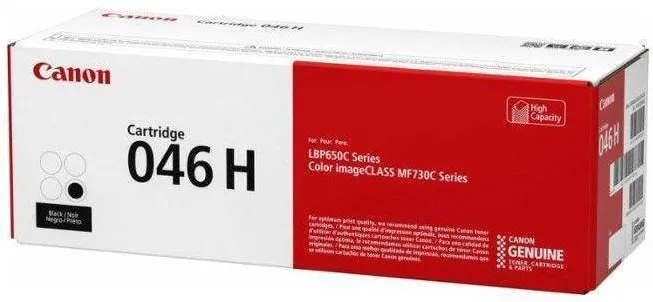 Toner imprimanta Canon BLACK CRG046HBK 6,3K ORIGINAL CANON LBP 653CDW