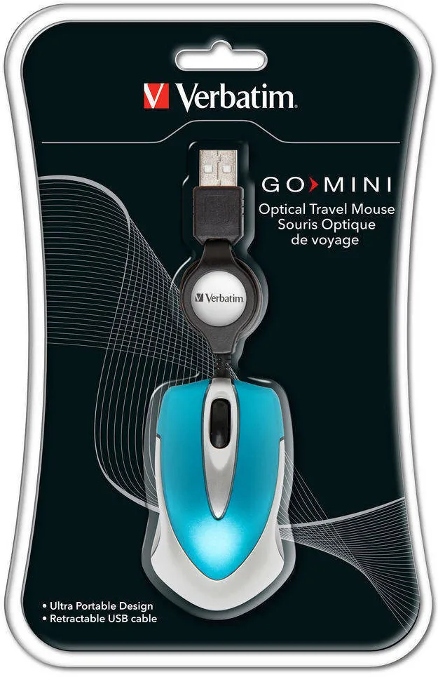 Mouse VERBATIM OPTICAL MINI BLUE