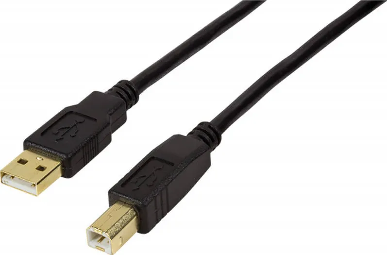 Logilink USB 2.0 Male tip A - USB 2.0 Male tip B, 10m, Active Repeater, negru