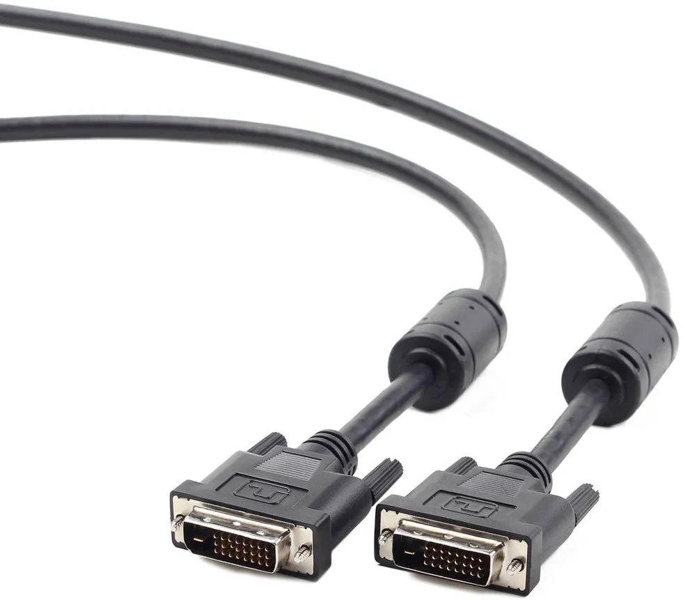 Gembird Gembird DVI-D/DVI-D (24+1) video cable dual link cable black 3m
