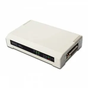 Print Server Assmann Digitus Printserver 10/100Mbps 2xUSB2.0 + 1xLPT