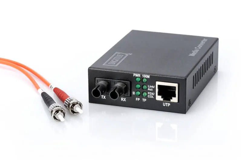 Media Convertor Assmann Fast Ethernet Media Converter, ST / RJ45