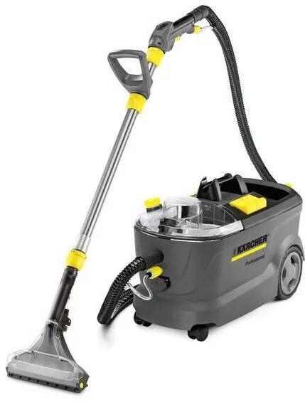 Aspirator Karcher cu spalare Puzzi 10-2 Adv, 1350 W, 220 mbar, 10 l, 2 l/min, aspirare umeda