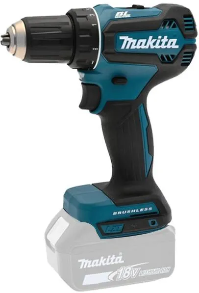 Makita DDF485Z - Masina de gaurit si insurubat fara acumulatori si incarcator, Li-Ion, 18 V, - Ah, 50 Nm, motor fara perii, led iluminare