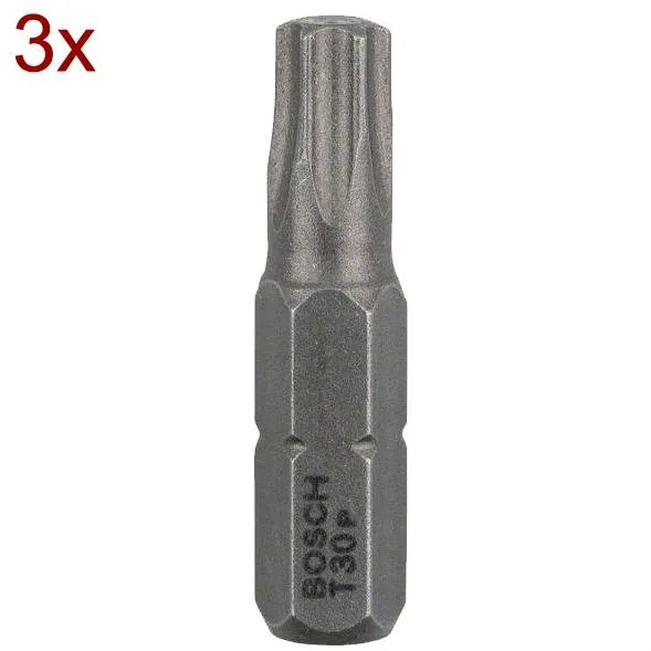 BOSCH 2607001622 - Set capete de insurubare, profil TX30, 3 bucati