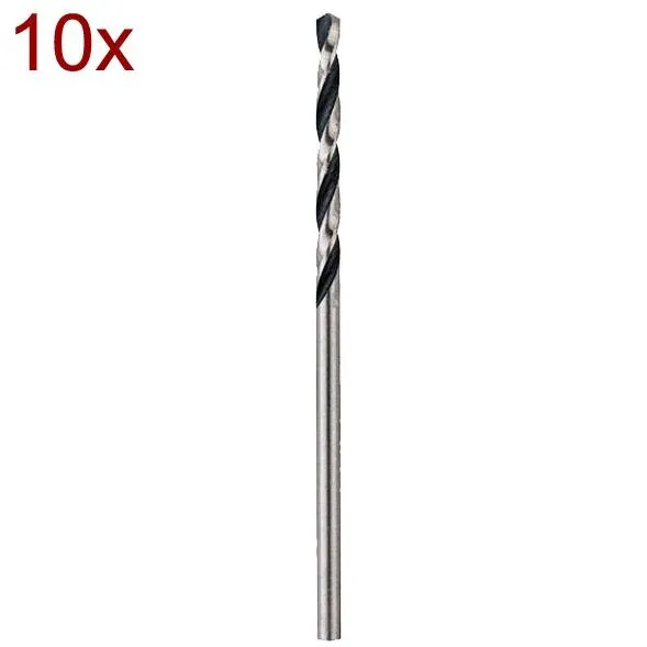 BOSCH 2608577188 - Set burghie, metal, 2 mm, 10 buc