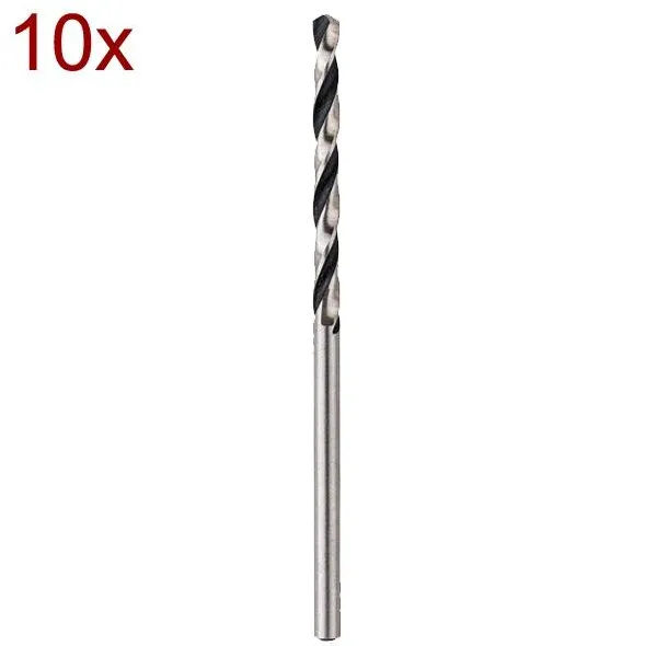 BOSCH 2608577193 - Set burghie, metal, 2.5 mm, 10 buc
