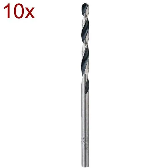 BOSCH 2608577199 - Set burghie, metal, 3.1 mm, 10 buc